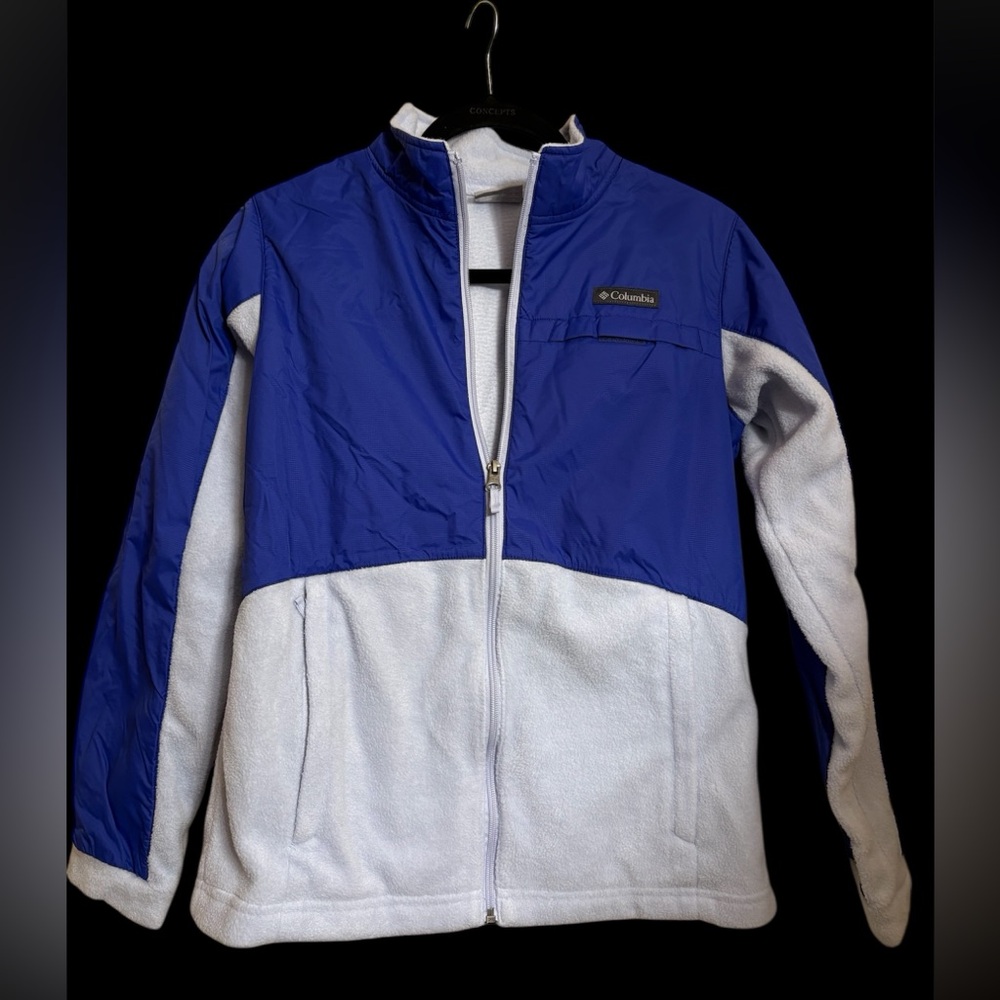 Columbia Two-Tone Blue and White Jacket